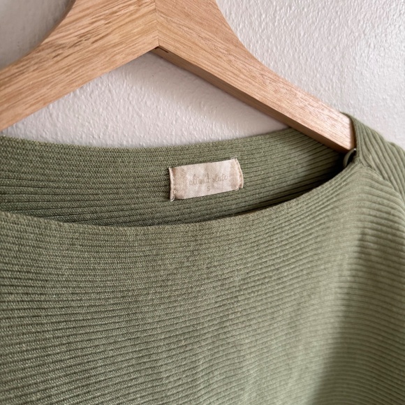 Altar’d State Ribbed Sweater - Green - Picture 2 of 4